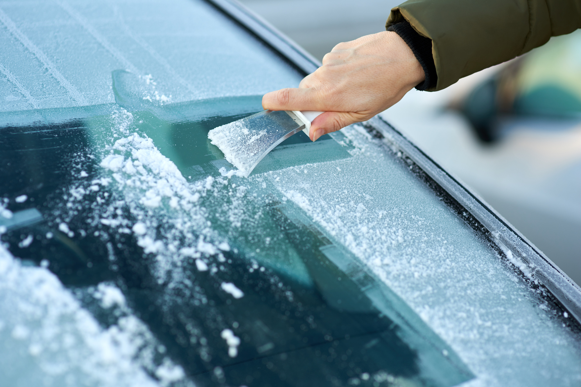 De-Ice Your Windshield & Keep Ice Off of It
